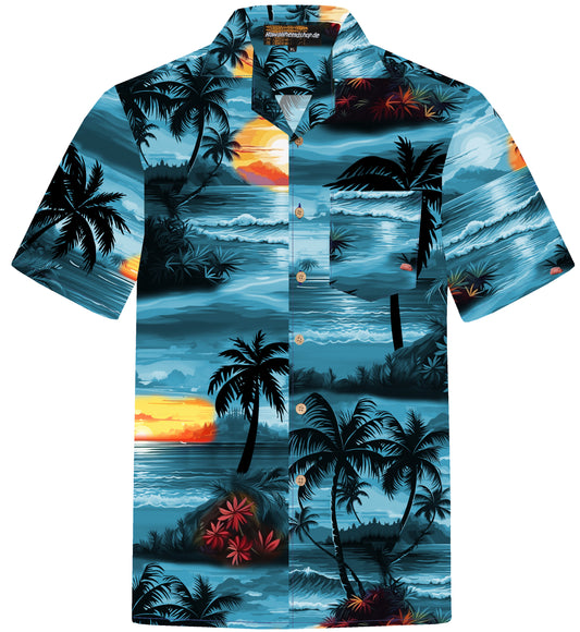 Hawaiihemd "Day on Hawaii" - Größe S-8XL