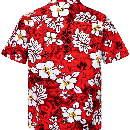 "Klasyczne kwiaty (czerwone)" - rozmiar S-8XL