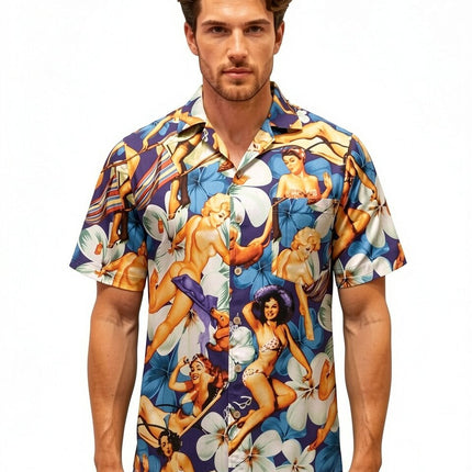 "Flower Girls (blue)" - Größe 3XL-8XL