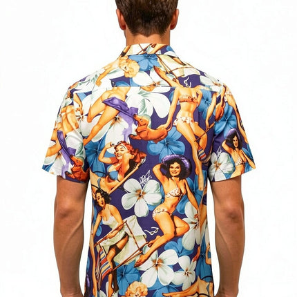 "Flower Girls (blue)" - Größe 3XL-8XL