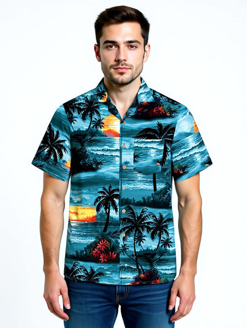 "Day in Hawaii" - Größe S-8XL - Hawaiihemd.shop