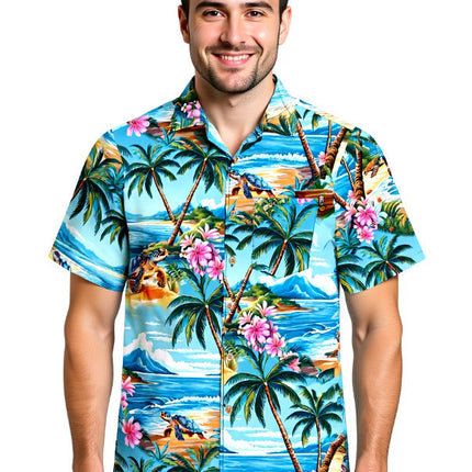 "Turtle Island" - Größe S-8XL - Hawaiihemd.shop