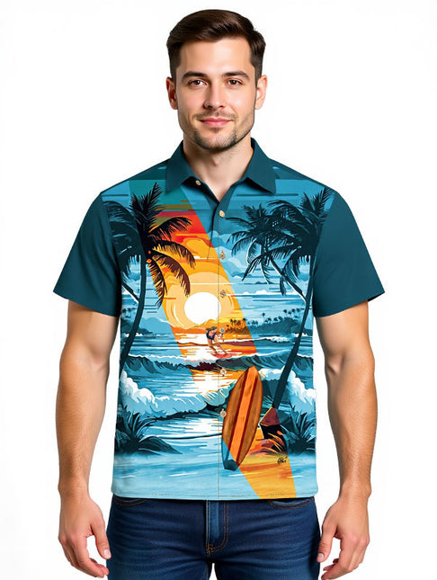 "Beach Day" - Größe S-8XL - Hawaiihemd.shop
