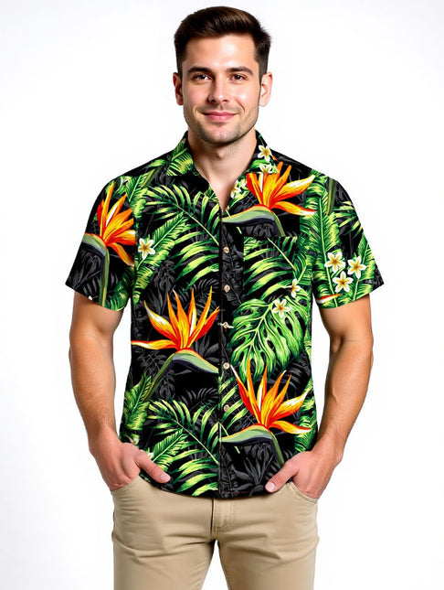 "Bird of Paradise" - Größe S-8XL - Hawaiihemd.shop