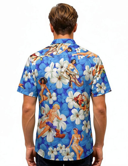 „Kwiatowe dziewczyny (niebieskie) '18” – rozmiar S-6XL
