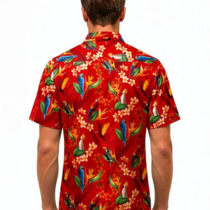 "Flower Parrots" - Taglia S-8XL