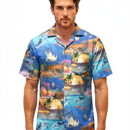 "Ocean of Hawaii" - Størrelse S-8XL