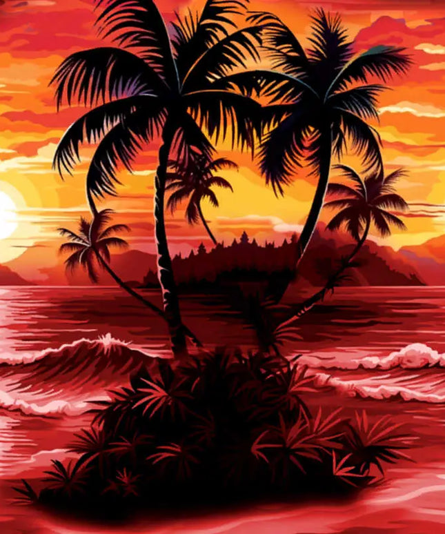 "Evening Sun" - Größe S-8XL
