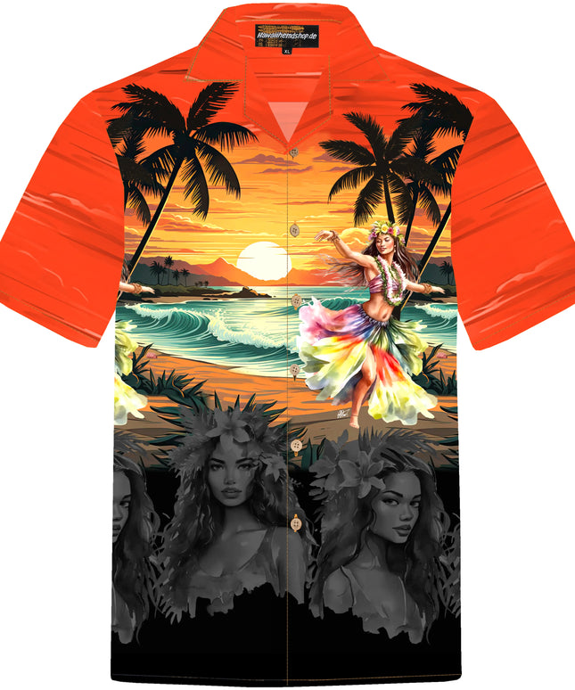 "Hawaiian Girl" - Größe S-8XL