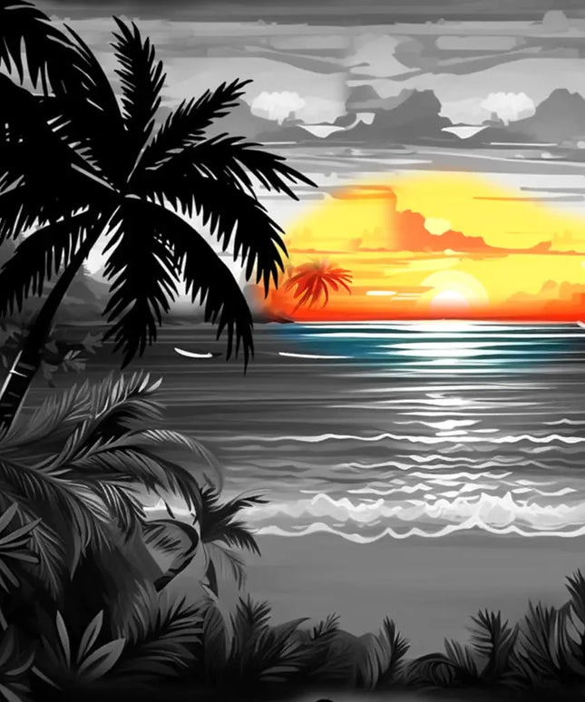 "Night in Hawaii" - Größe S-8XL