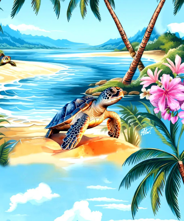 "Turtle Island" - Größe S-8XL