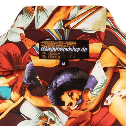 Hawaiihemd Herren Baumwolle Hawaii Hemd Männer Hemden hawaiian shirt shirts