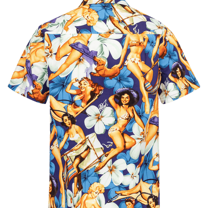 Hawaiihemd Herren Baumwolle Hawaii Hemd Männer Hemden hawaiian shirt shirts