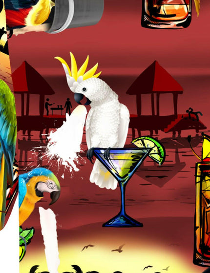 "Drunken Parrots" - Größe S-8XL - Hawaiihemd.shop