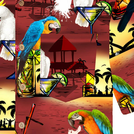 Hawaiihemd Herren Baumwolle Hawaii Hemd Männer Hemden hawaiian shirt shirts