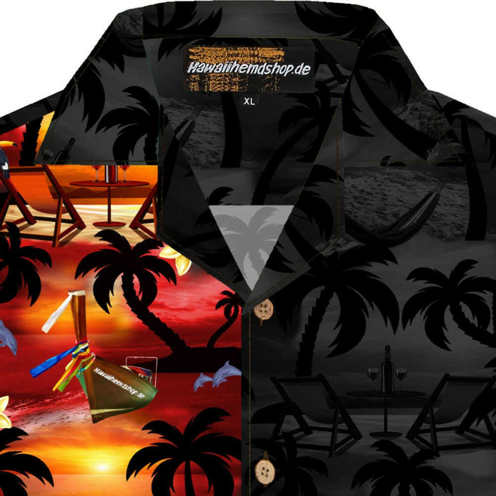 Hawaiihemd Herren Baumwolle Hawaii Hemd Männer Hemden hawaiian shirt shirts