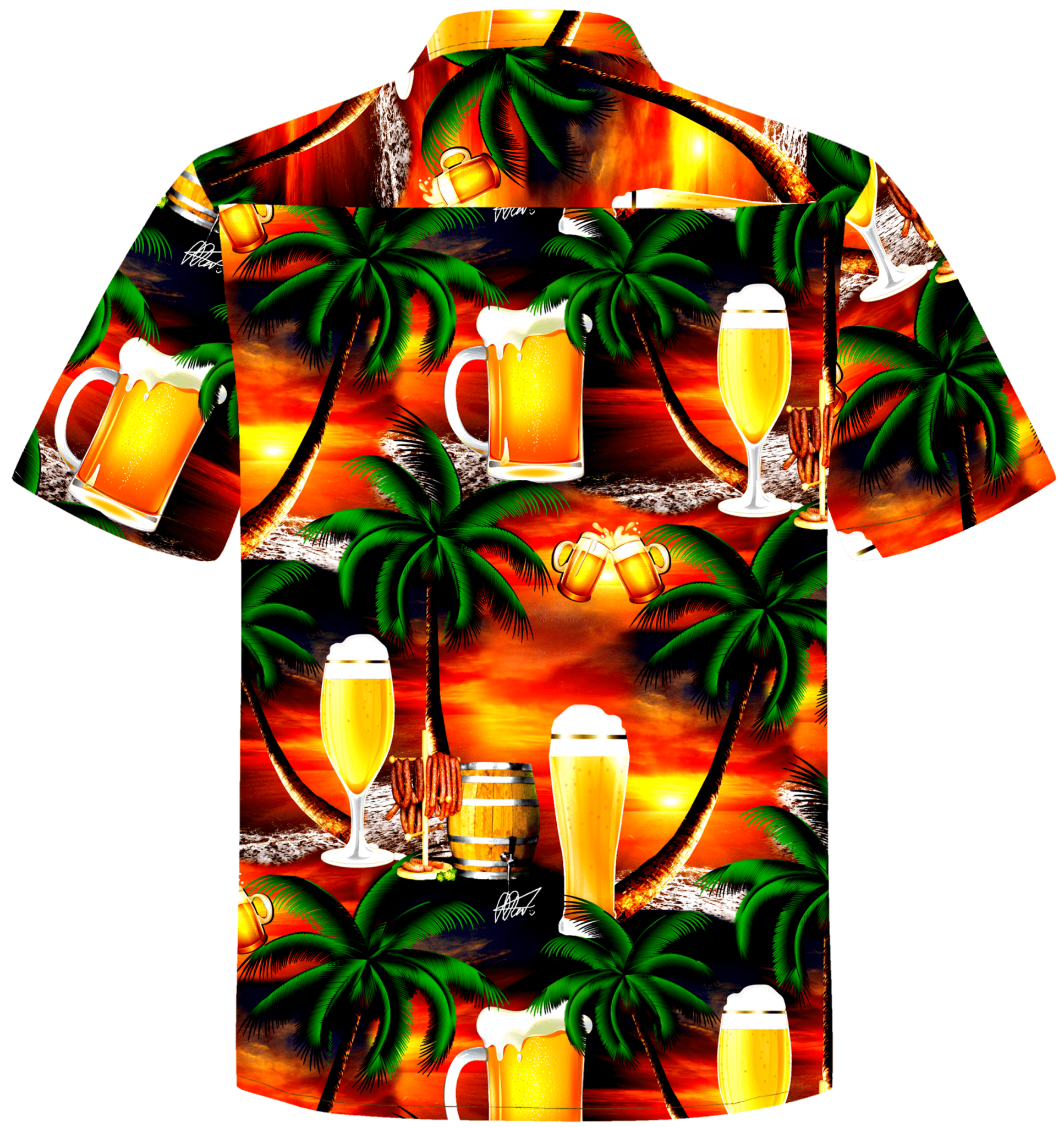 Hawaiihemd Herren Baumwolle Hawaii Hemd Männer Hemden hawaiian shirt shirts