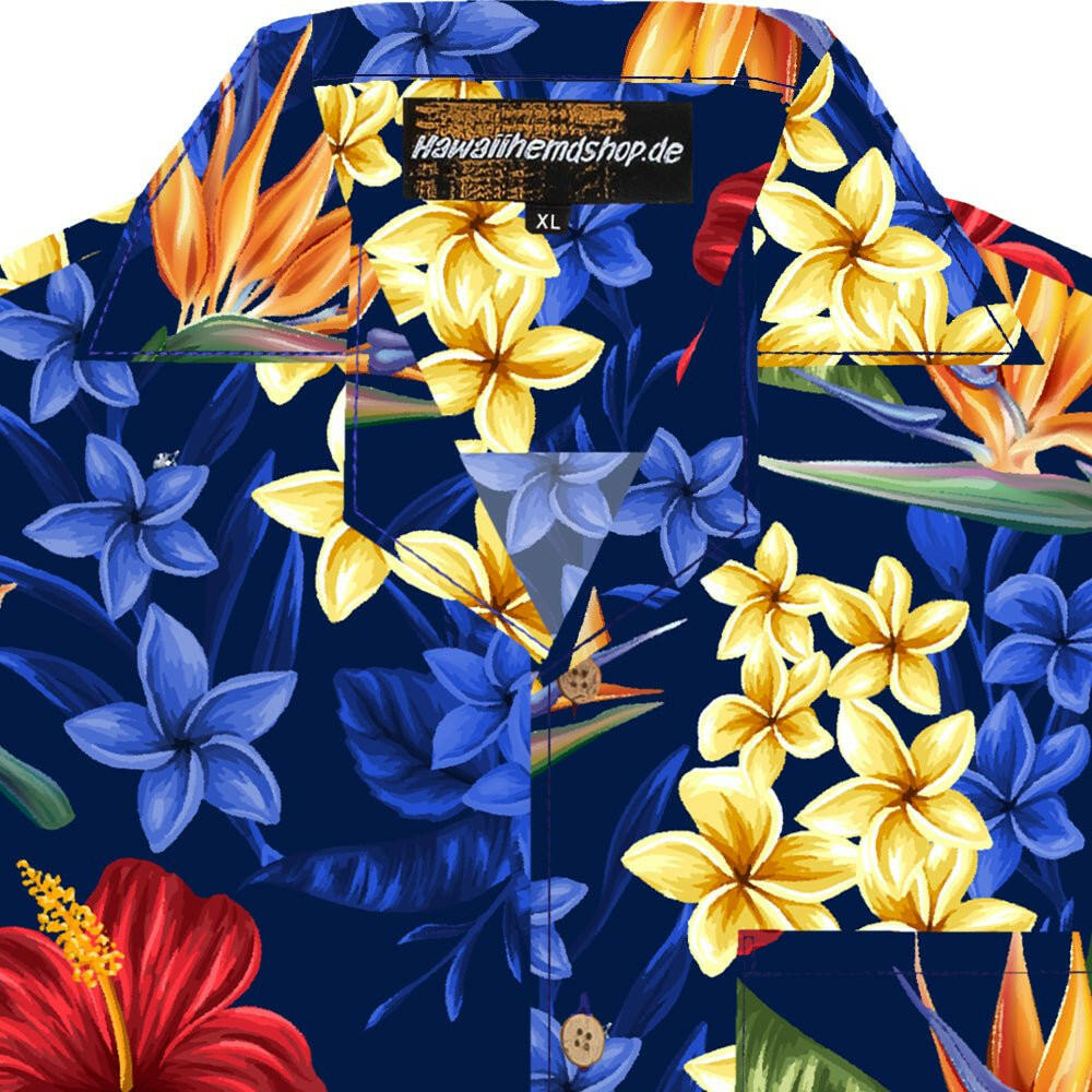 Hawaiihemd Herren Baumwolle Hawaii Hemd Männer Hemden hawaiian shirt shirts