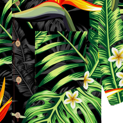 Hawaiihemd Herren Baumwolle Hawaii Hemd Männer Hemden hawaiian shirt shirts