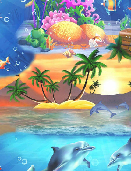 "Ocean of Hawaii" - Größe S-8XL - Hawaiihemd.shop