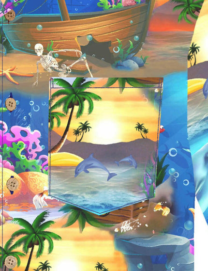 "Ocean of Hawaii" - Größe S-8XL - Hawaiihemd.shop