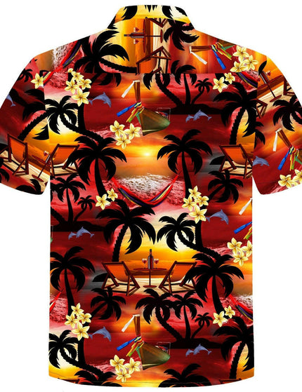 "Paradise Evening" - Größe S-8XL - Hawaiihemd.shop
