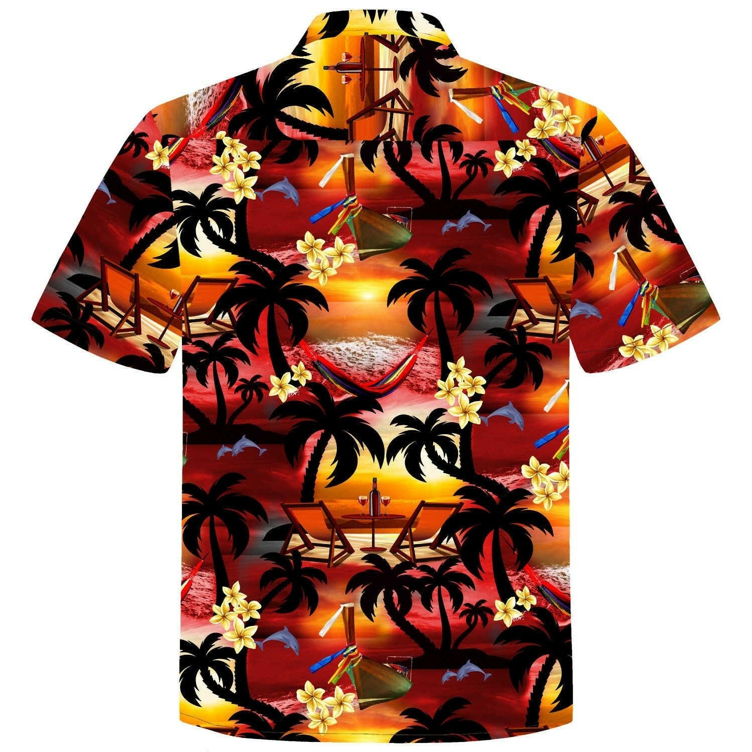 Hawaiihemd Herren Baumwolle Hawaii Hemd Männer Hemden hawaiian shirt shirts