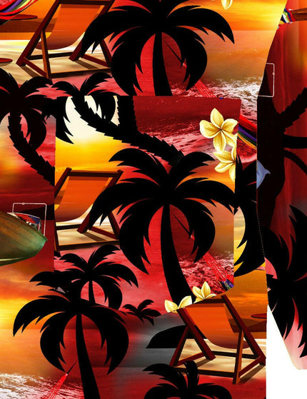 "Paradise Evening" - Größe S-8XL - Hawaiihemd.shop