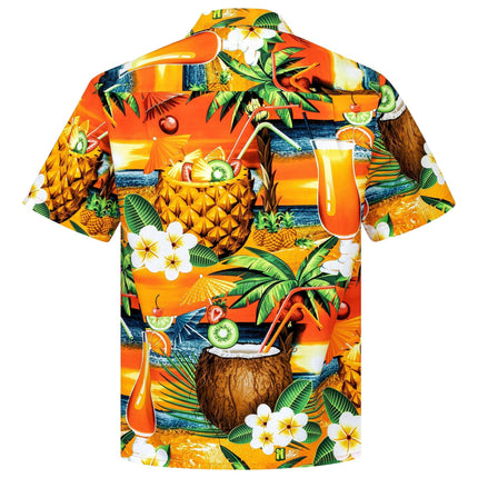 Hawaiihemd Herren Baumwolle Hawaii Hemd Männer Hemden hawaiian shirt shirts