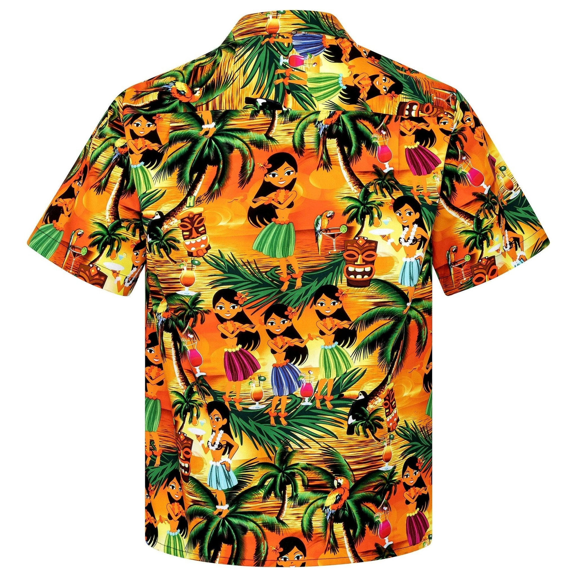 Hawaiihemd Herren Baumwolle Hawaii Hemd Männer Hemden hawaiian shirt shirts