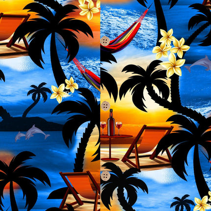 "Paradise Day" - Größe S+6XL - Hawaiihemd.shop