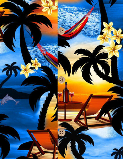 "Paradise Day" - Größe S+6XL - Hawaiihemd.shop