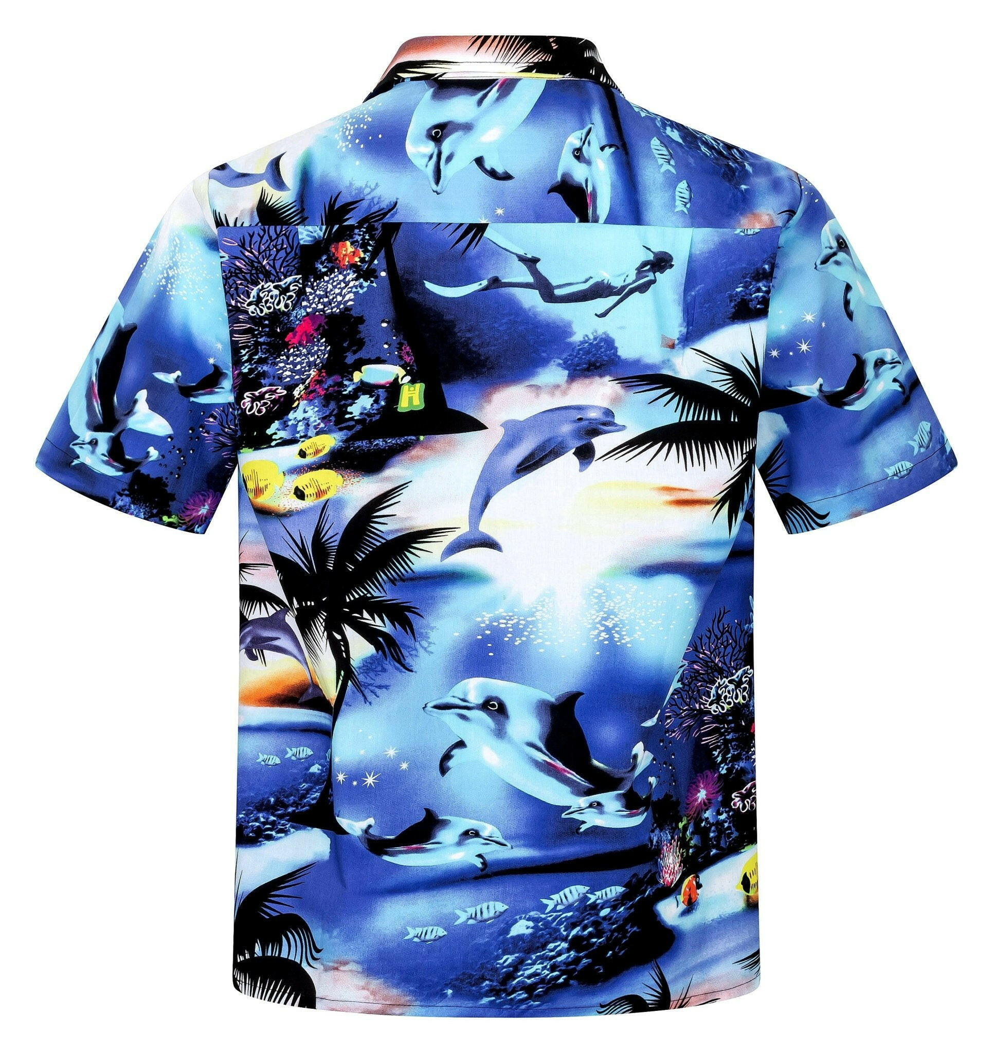 Hawaiihemd Herren Baumwolle Hawaii Hemd Männer Hemden hawaiian shirt shirts