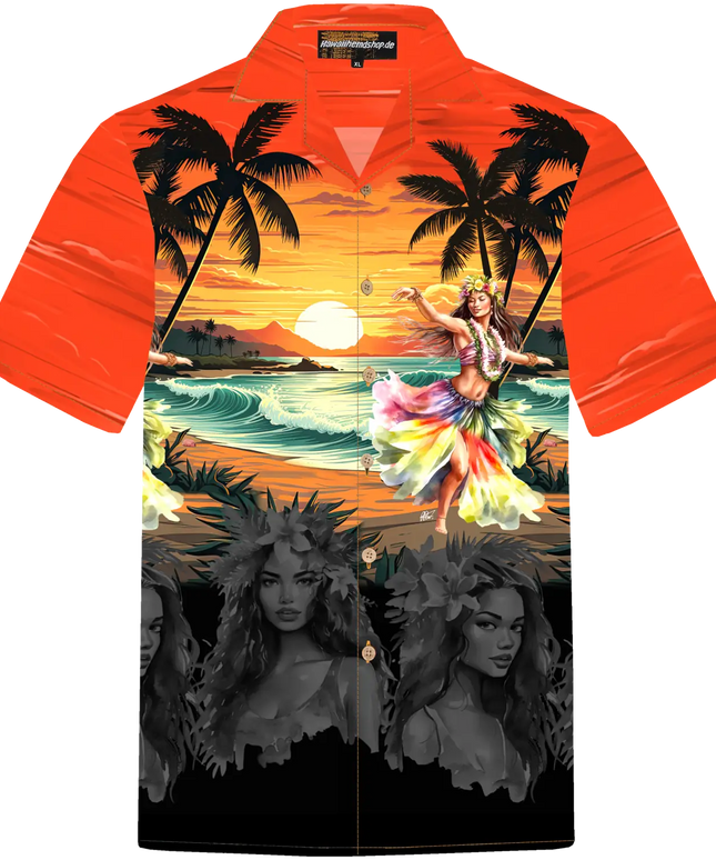 "Hawaiian Girl" - Größe S-8XL