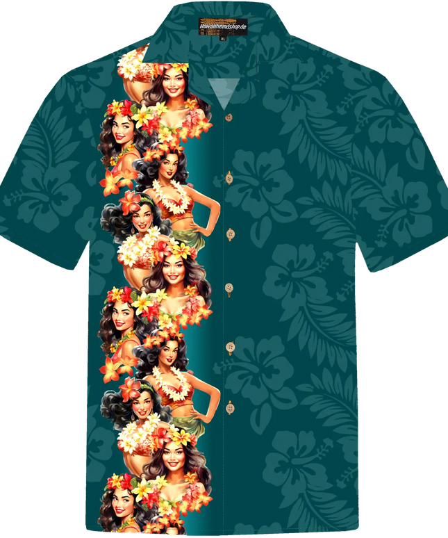 "Girls of Hawaii" - Größe S-8XL
