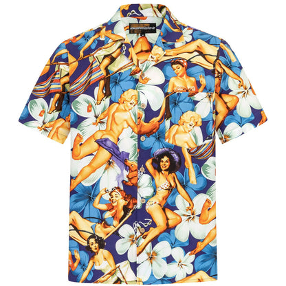 Hawaiihemd Herren Baumwolle Hawaii Hemd Männer Hemden hawaiian shirt shirts