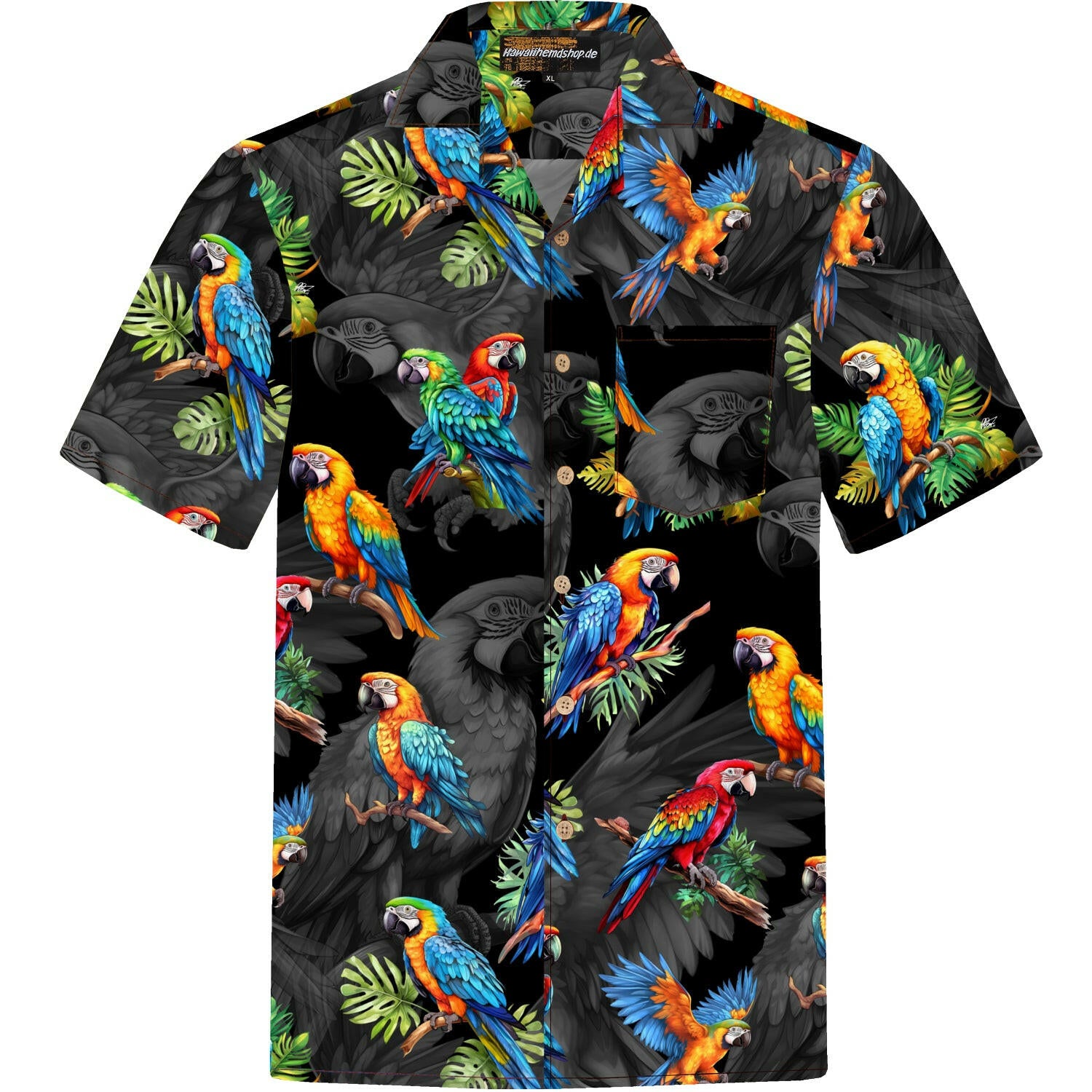 Hawaiihemd Herren Baumwolle Hawaii Hemd Männer Hemden hawaiian shirt shirts