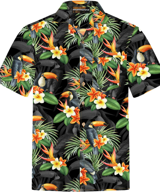 Hawaiihemd Herren Baumwolle Hawaii Hemd Männer Hemden hawaiian shirt shirts