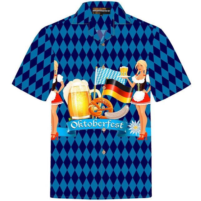 "Oktoberfest" - Größe M-6XL - Hawaiihemd.shop