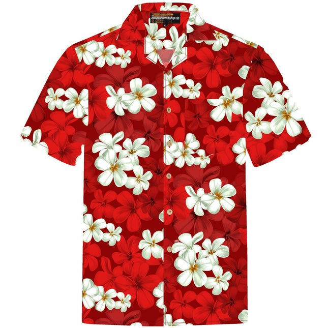 "Classic Red" - Größe S-8XL - Hawaiihemd.shop
