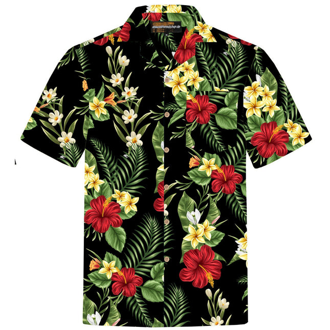"Colourful Flowers" - Größe S-8XL - Hawaiihemd.shop