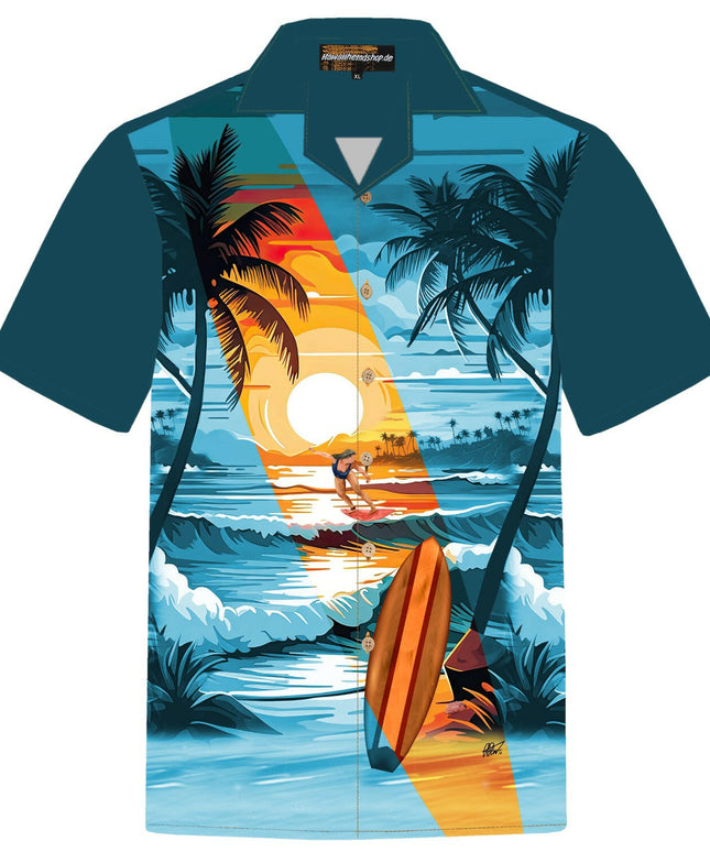 Hawaiihemd Herren Baumwolle Hawaii Hemd Männer Hemden hawaiian shirt shirts