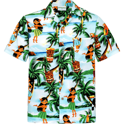 Hawaiihemd Herren Baumwolle Hawaii Hemd Männer Hemden hawaiian shirt shirts