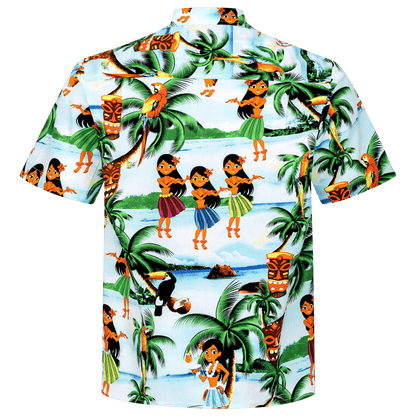 Hawaiihemd Herren Baumwolle Hawaii Hemd Männer Hemden hawaiian shirt shirts