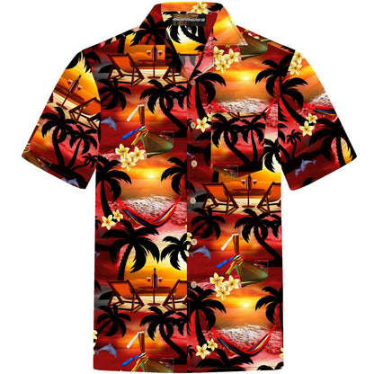 Hawaiihemd Herren Baumwolle Hawaii Hemd Männer Hemden hawaiian shirt shirts