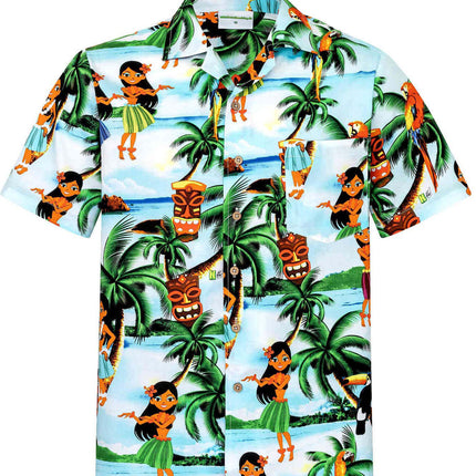 "Aloha Girls" - Größe 4XL-8XL - Hawaiihemd.shop