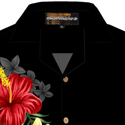 "Black Elegance" - Größe S-8XL - Hawaiihemd.shop