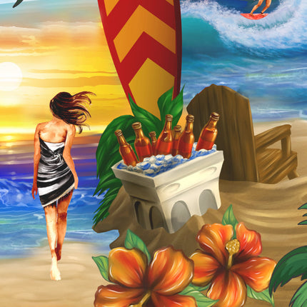 "Surfer's Paradise" - Größe S-8XL - Hawaiihemd.shop