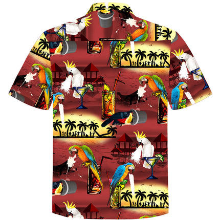 "Drunken Parrots" - Størrelse S-8XL