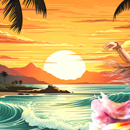 "Hawaiian Girl" - Größe S-8XL - Hawaiihemd.shop
